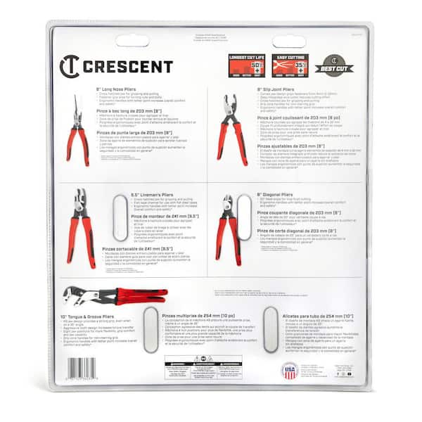 Reviews for Crescent Z2 Mixed Pliers Set with Dual Material Grips