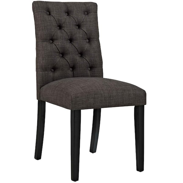 Duchess Brown Fabric Dining Chair