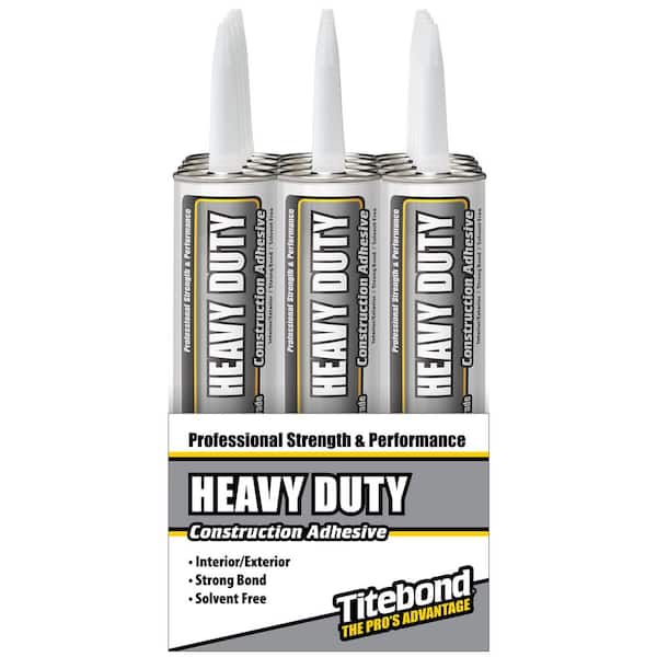 10 oz. Brown Contractor Grade Heavy Duty Construction Adhesive (12-Pack)