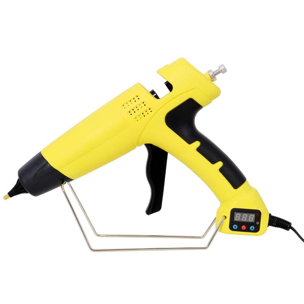 550W Hot Glue Gun with Digital Display, Adjustable Temperature Glue Gun with 4 Nozzles and 24 Glue Sticks price history on PriceWatchPro