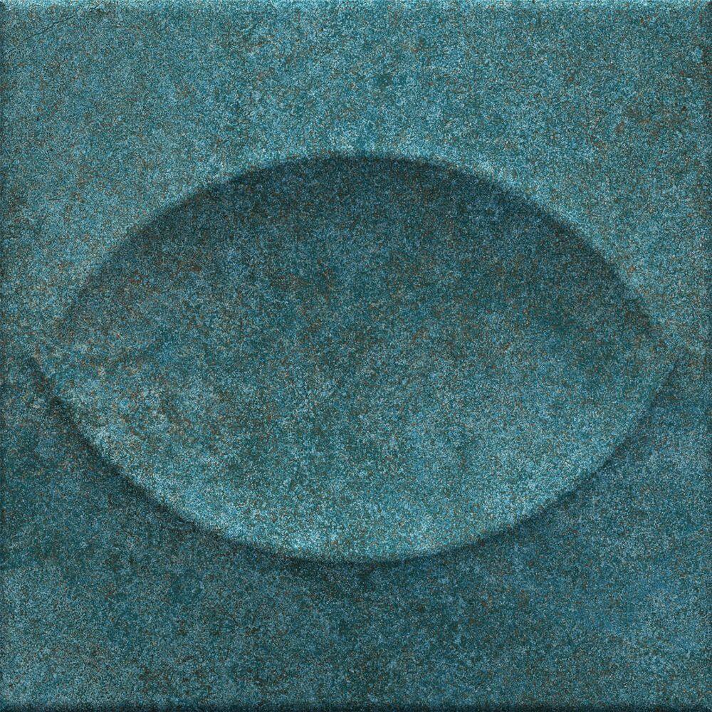 Spanish Tiffany Deco Blue 6 in. x 6 in. 3D Textured Matte Ceramic Wall Tile Sample price history on PriceWatchPro