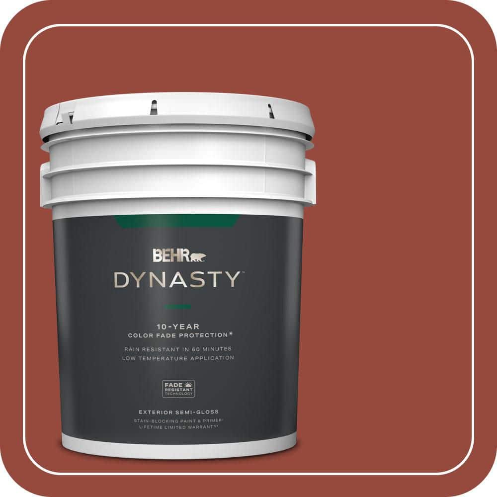 5 gal. #MQ1-24 Smokin Hot Semi-Gloss Exterior Stain-Blocking Paint & Primer price history on PriceWatchPro