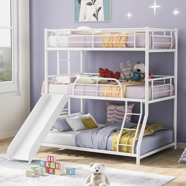 short twin over full bunk bed