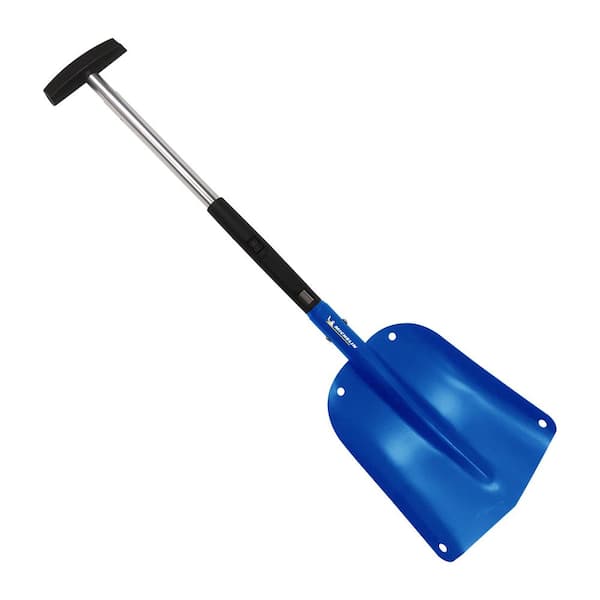 Telescopic Snow Shovel extendable with soft grip Heavy Duty garden spade 