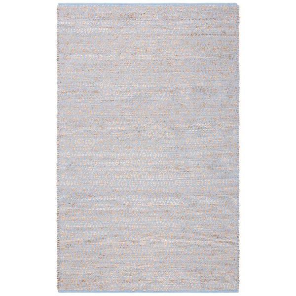 SAFAVIEH Cape Cod Silver/Natural 8 ft. x 10 ft. Interlace Geometric Area Rug