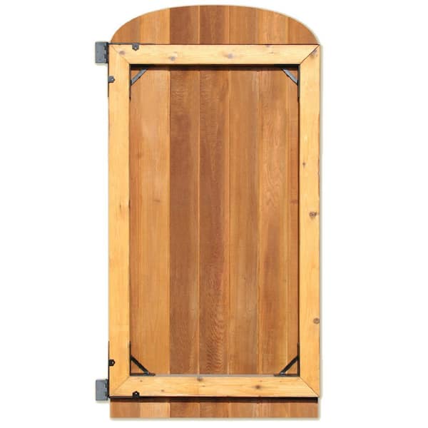 Black Galvenized Steel Gate Corner Frame Brace and Hinge Kit (8-Piece)