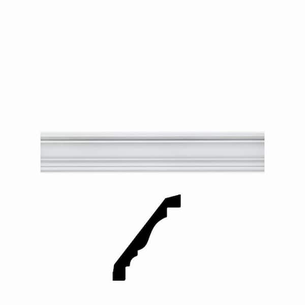 Focal Point 1-1/4 in. x 6-1/4 in. x 144 in. Primed Polyurethane St. James Crown Moulding