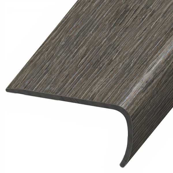 ASPEN FLOORING Garrison 1 in. Thick x 2 in. Width x 94 in. Length Rigid Core Stair Nosing Vinyl Molding