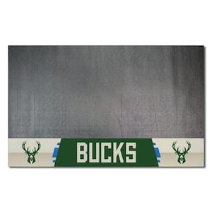 NBA Milwaukee Bucks 26 in. x 42 in. Grill Mat