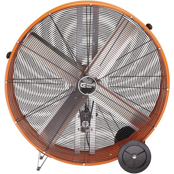 Heavy Duty Belt Drive Drum Fan, What Is The Diameter Of A 42 Inch Round Table Fan