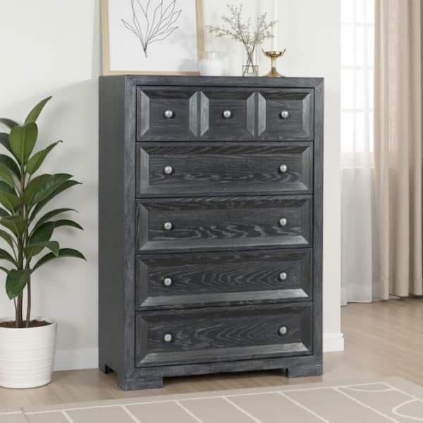 sachin and babi light blue dress Home Goods Dark Grey Dresser Set of 2