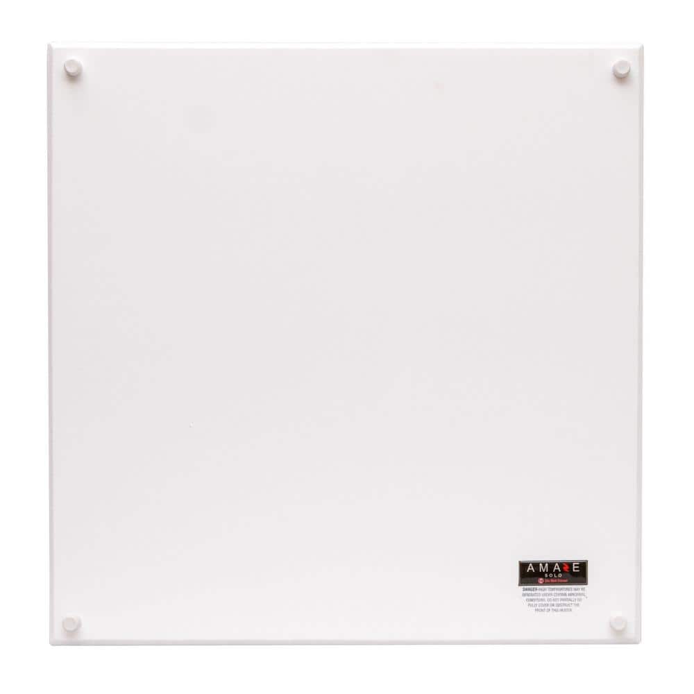 White 400W Convection Wall Mounted Space Heater