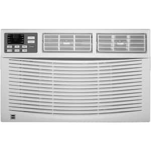 10,000 BTU 115V Window Air Conditioner Cools 400 Sq. Ft. with Remote Control, Timer and Fan in White