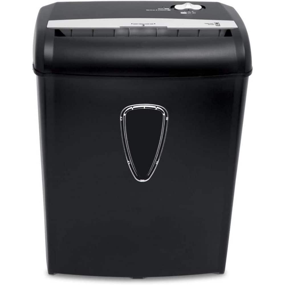 8-Sheet Crosscut Paper/Credit Card Shredder in Black, Overheat Protection, Auto Start and Manual Reverse with 3.4 Gal price history on PriceWatchPro