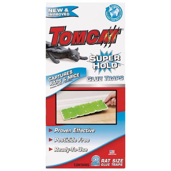 TOMCAT Super Hold Rat and Mouse Glue Trap (2-Pack)