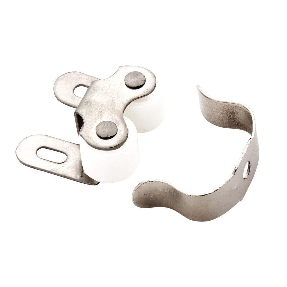 1 in. x 11/16 in. x 3/8 in. Nickel Roller Catch