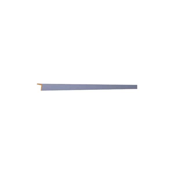 LIFEART CABINETRY Lancaster Series 96 in. W x 0.75 in. D x 0.75 in. H Outside Corner Molding Cabinet Filler in Gray