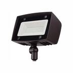 High-Output 350-Watt Equivalent Integrated Outdoor LED Flood Light, 5000 Lumens, Dusk to Dawn Outdoor Security Light