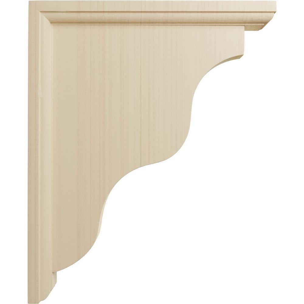 Hamilton Traditional Rubberwood Bracket 1.5"W x 9"D x 11"H