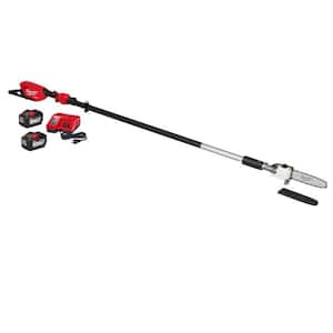 M18 FUEL 10 in. 18V Lithium-Ion Brushless Cordless Telescoping Pole Saw Kit w/(2) 12.0 Ah Battery & Rapid Charger