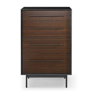 Landon Crimson 4-drawer 28.25 in. Chest of Drawers