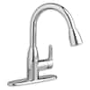 American Standard Colony Soft Single-Handle Pull-Down Sprayer Kitchen ...