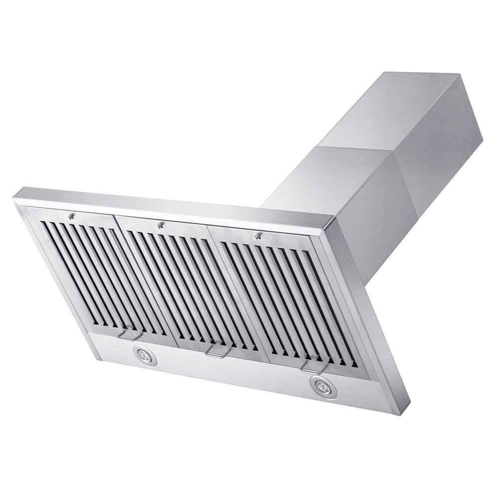 42 Inch Stainless Steel Convertible Wall Mounted Range Hood