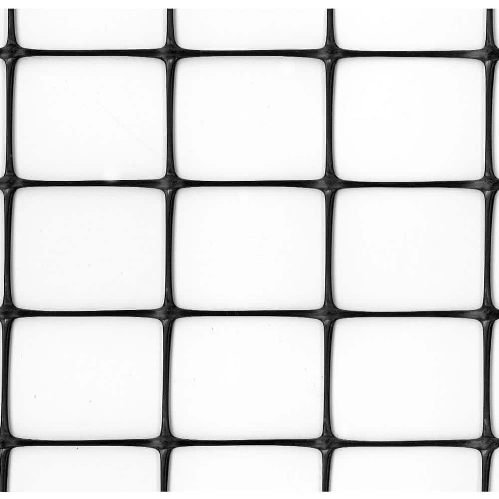 Tenax Black 5-ft x 100-ft Plastic Pet Fence
