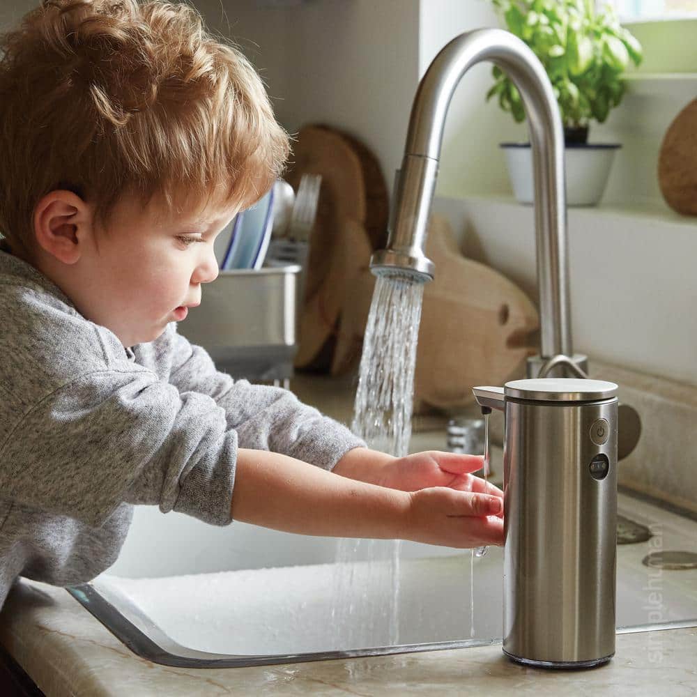 Stainless Steel Automatic Touch-Free Soap Dispenser