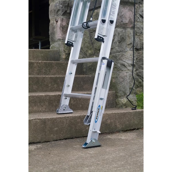 Werner LevelLok Ladder Leveler with Base Units PK70-1 - The Home Depot