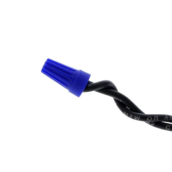 Ideal 30-163 Blue Twist On Wire Connector 6 AWG to 16 AWG (15 Pcs)