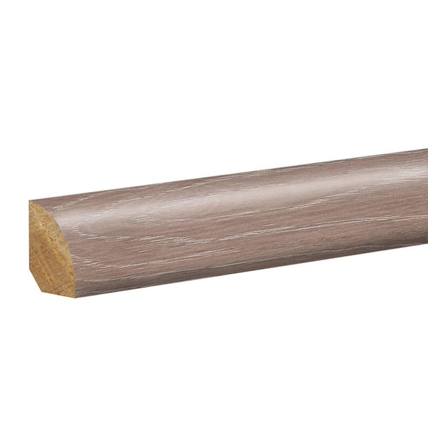 PERFORMANCE ACCESSORIES Lunar 0.62 in. T x 0.75 in. W x 94.5 in. L Textured Wood Look Laminate Moulding/Trim Quarter Round Molding