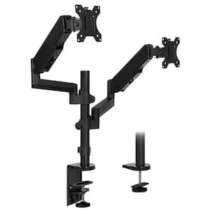 17 in. to 32 in. Dual Monitor Desk Mount for Screens