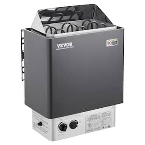 Sauna Heater 4.5 KW 220V Electric Sauna Stove 3h Timer Steam Bath Sauna Heater with Built-In Controls