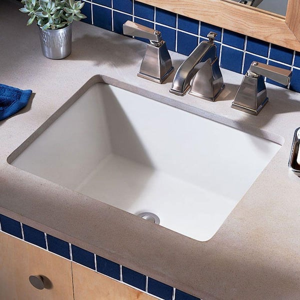 American Standard Boulevard 17 in. x 15.5 in. Undermount Bathroom Sink In White Vitreous China