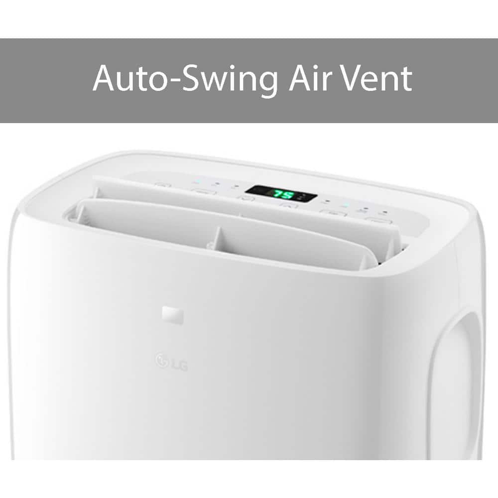 LG 6,000 BTU White Portable Air Conditioner with Remote