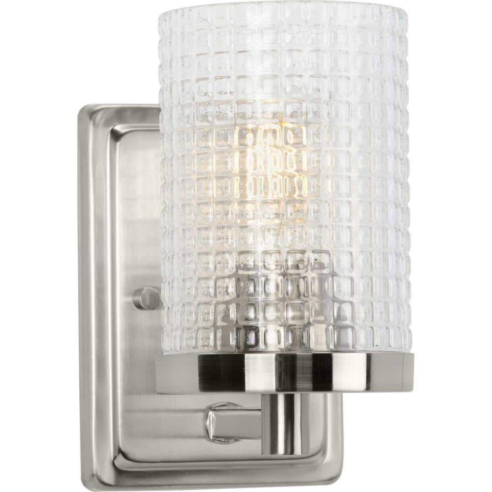 Fawcett Brushed Nickel Dimmable One-Light Bath Sconce