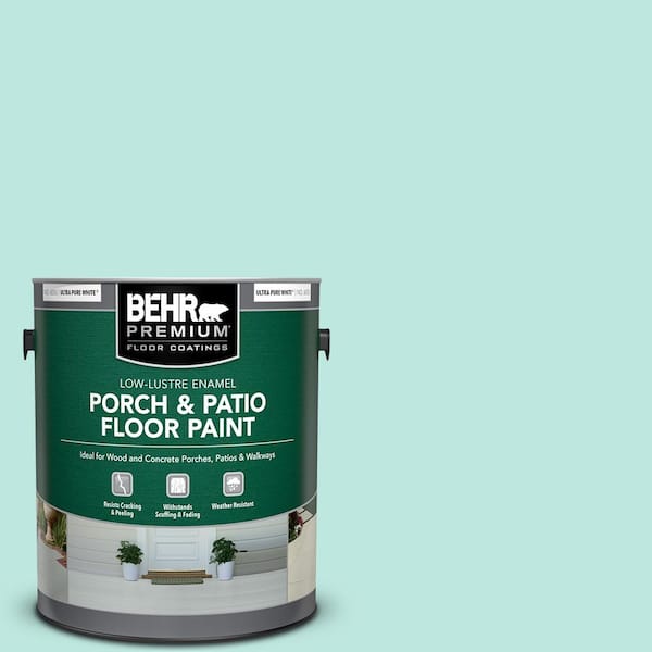 BEHR PREMIUM 1 gal. #490A-2 Cool Jazz Low-Lustre Enamel Interior/Exterior Porch and Patio Floor Paint