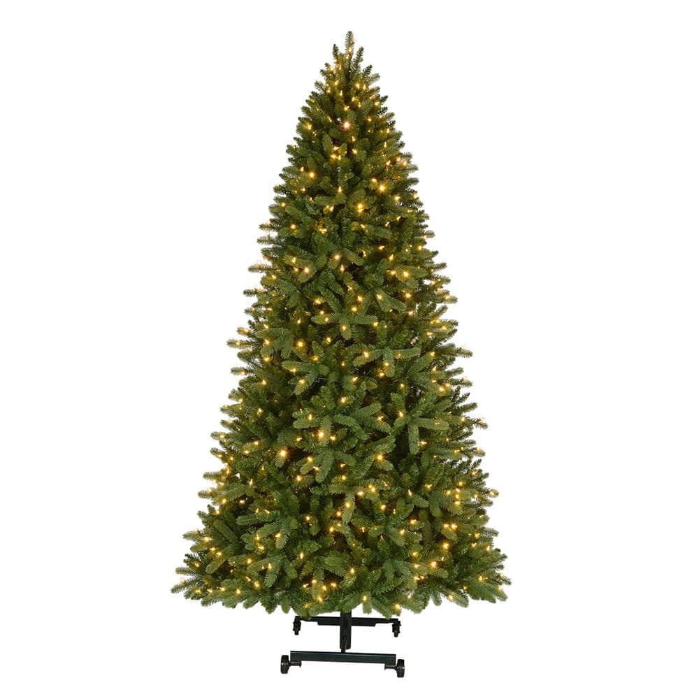 7 ft. to 9 ft. Virginia Pine Grow & Stow Pre-lit LED Artificial Christmas T