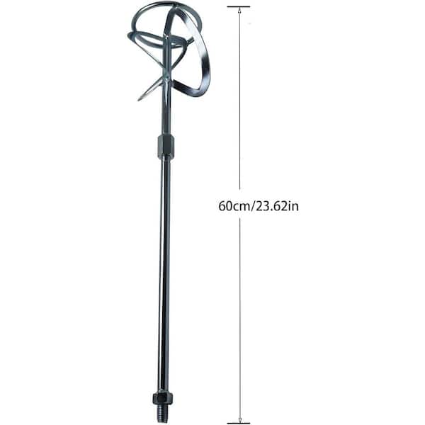 24 in. Concrete Mixing S-Spiral Head Mixer Drill Bit Accessories