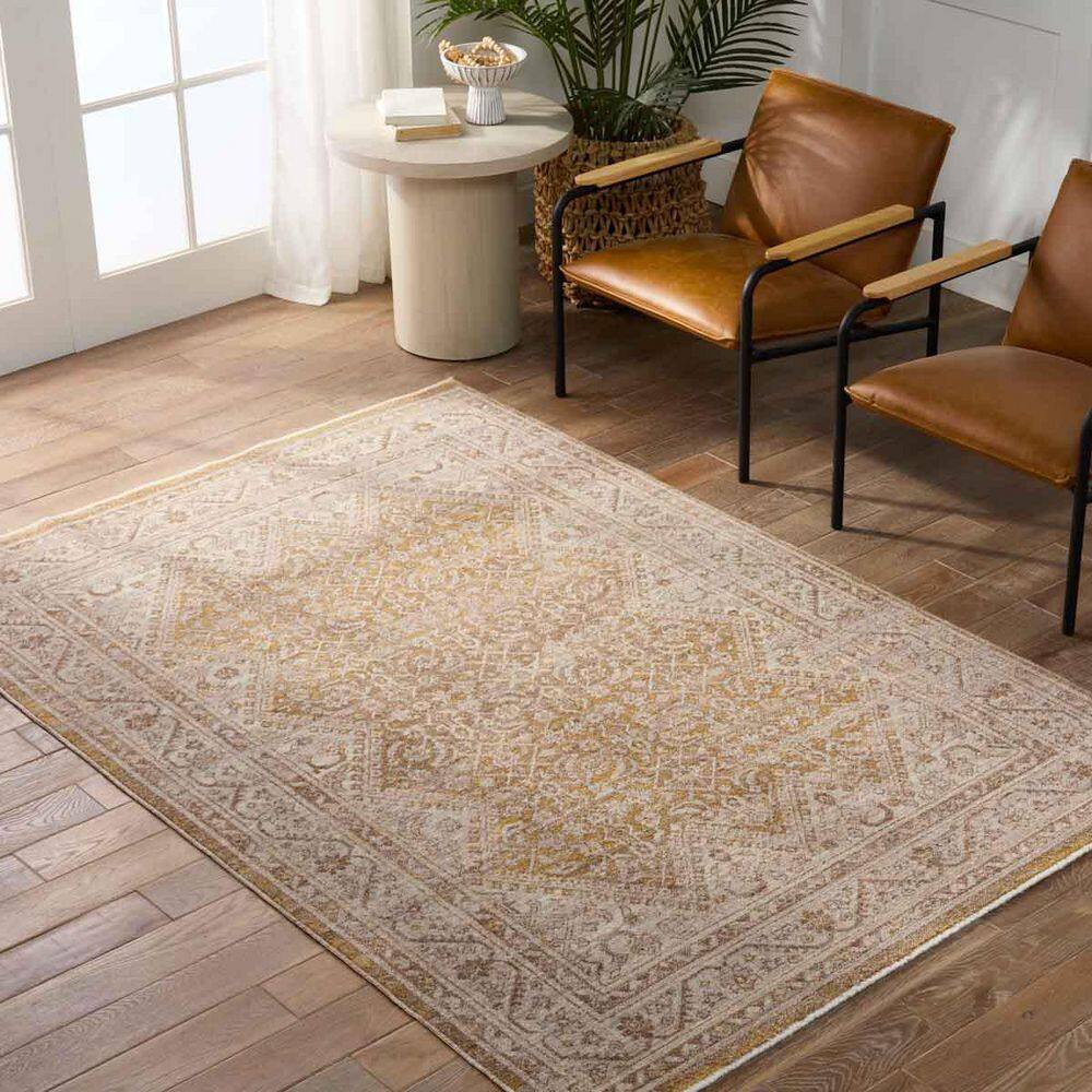 Handmade Harriet Medallion 8' x 10' Gray Synthetic Area Rug