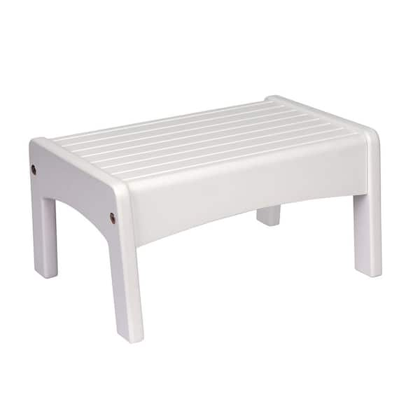 White plastic best sale step stool