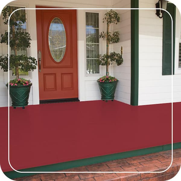 1 gal. #BXC-03 Scarlet Gloss Enamel Interior/Exterior Porch and Patio Floor Paint