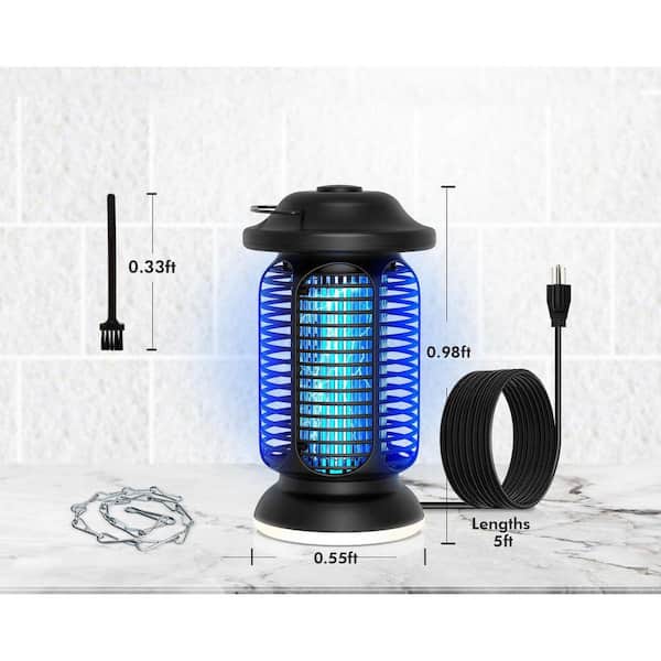MOEPISY Bug Zapper Electronic Insect Control Trap , 18-Watt