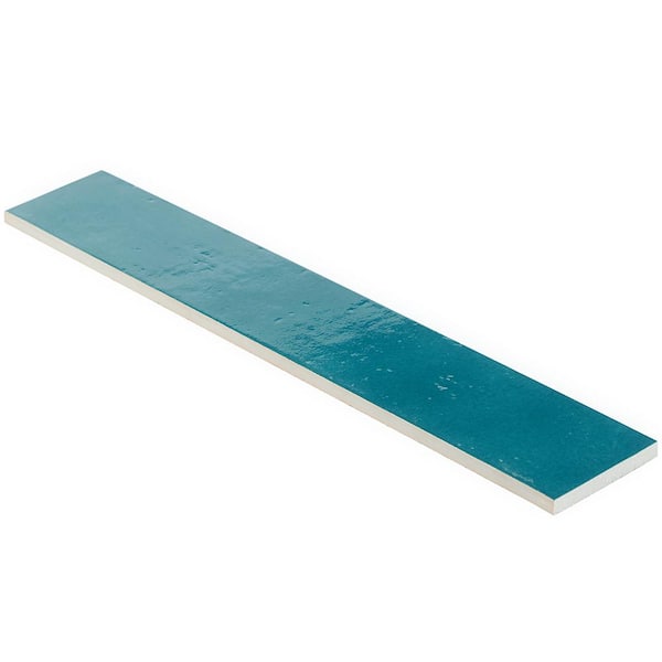 house on the hill pants （tile） 90 Ivy Hill Tile Appaloosa Carribean Blue 3 in. x 18 in