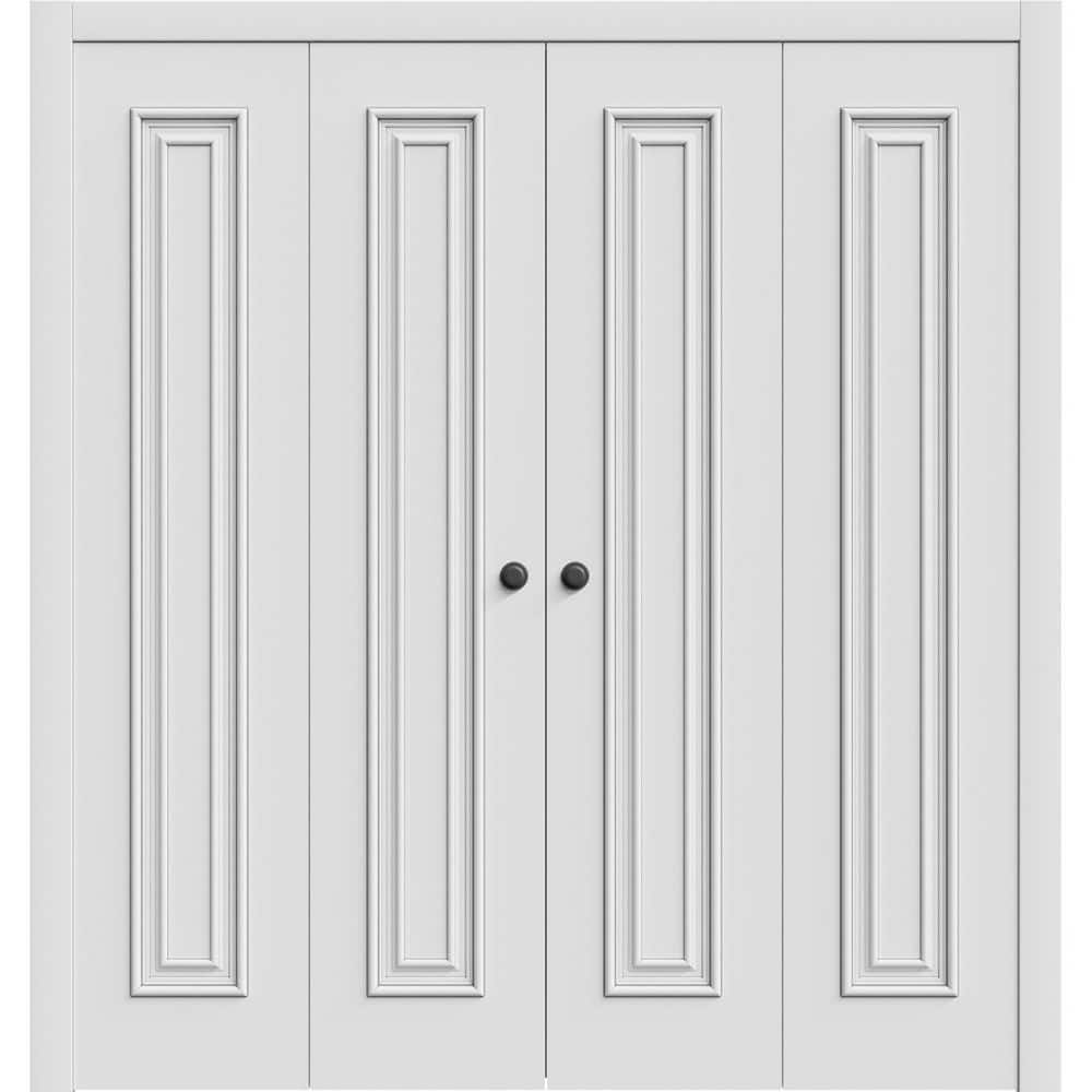 7811 72 in. x 96 in. Sold Core White Enamel Color Wood Bi-fold Door with Hardware price history on PriceWatchPro