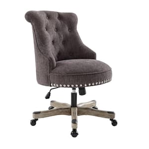 Sinclair 23 in. Width Standard Gray Fabric Task Chair with Adjustable Height