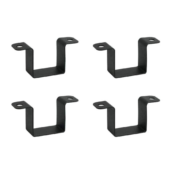 FORTRESS Fe26 Cable Rail 1-in Black Sand Cap Rail Clip