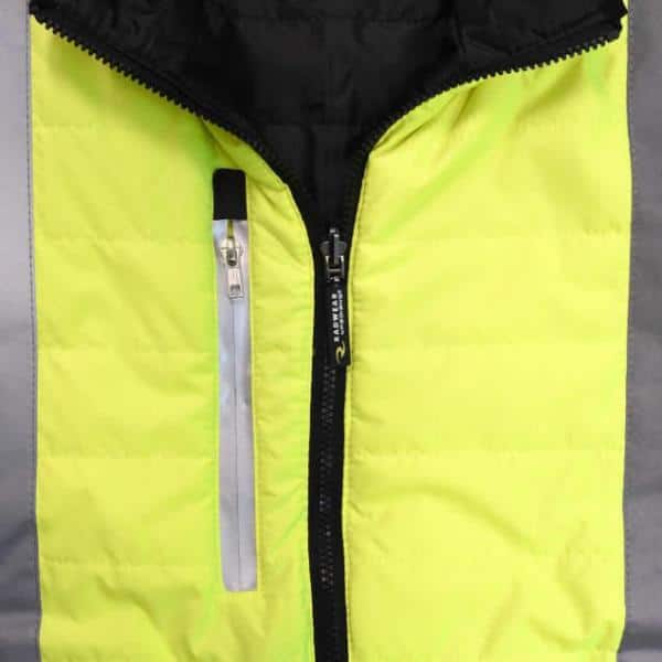 RADWEAR Men's Quilted Reversible 4-in-1 Jacket with Zip-Off