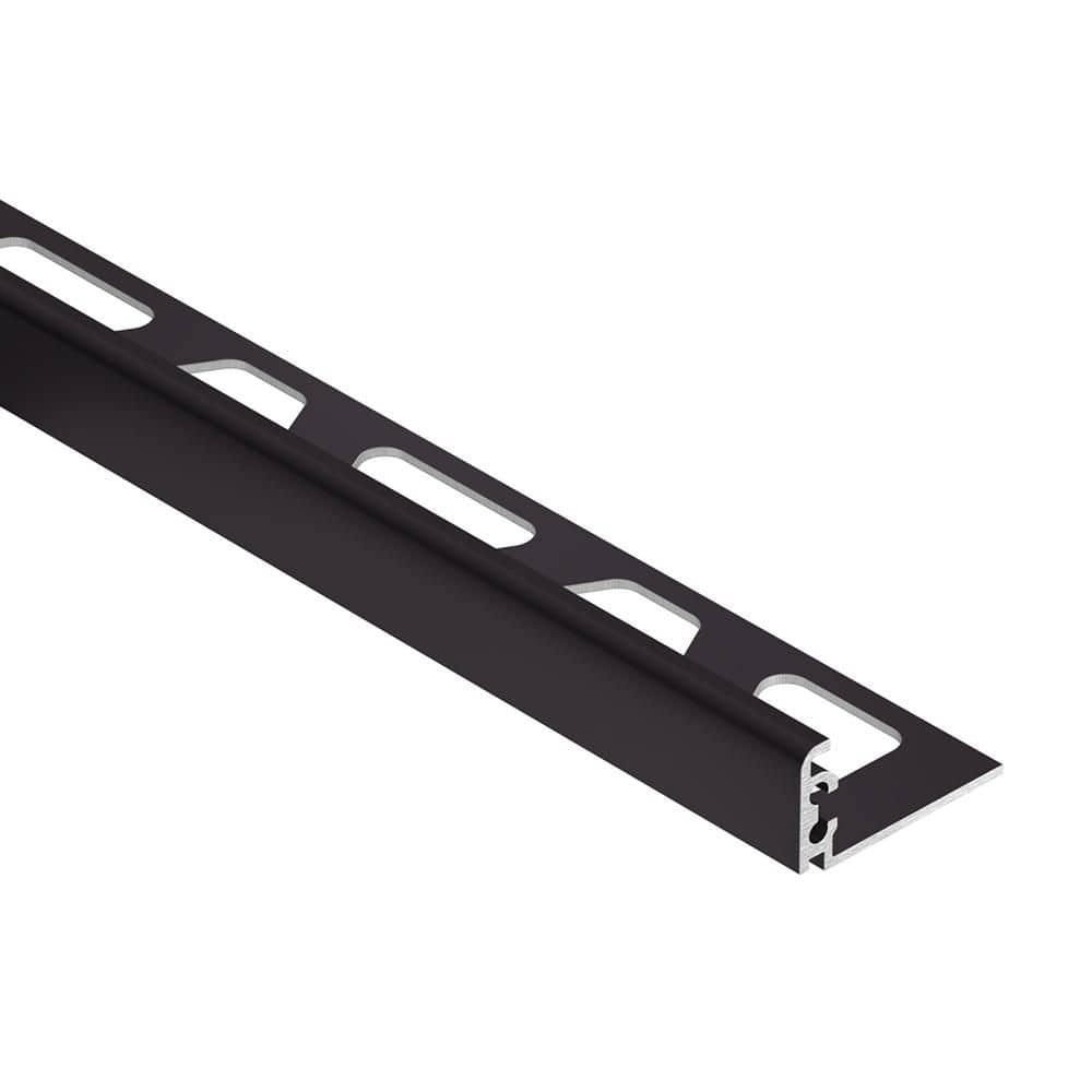 Jolly Black Brown Color-Coated Aluminum. 5 in. x 98.5 in. Metal L-Angle Tile Edge Trim price history on PriceWatchPro